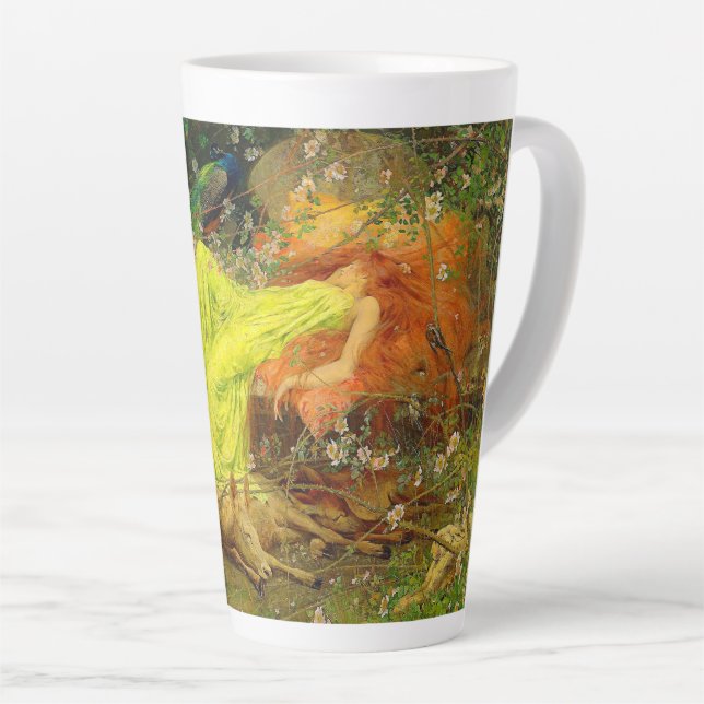 Fairy Tale Arthur Wardle Latte Mug (Right Angle)