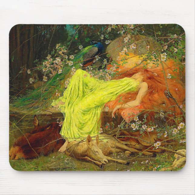 Fairy Tale Arthur Wardle Mouse Pad (Front)