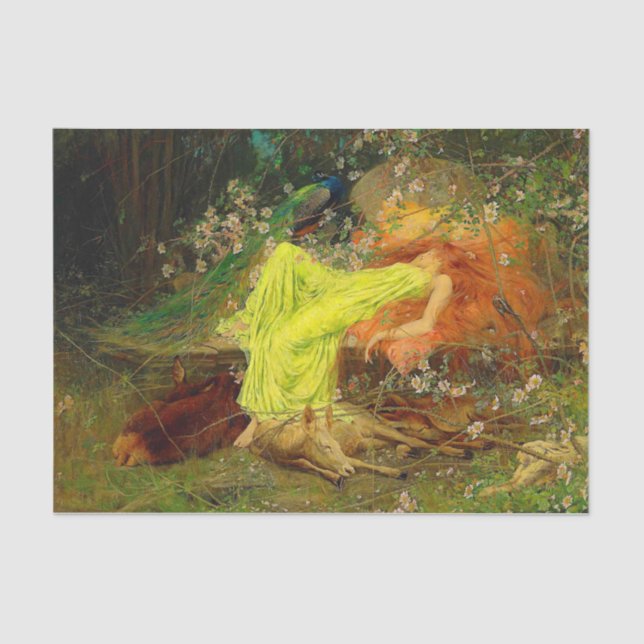Fairy Tale Arthur Wardle Tissue Paper (Front)