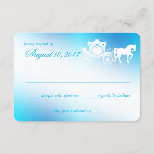 Fairy Tale Carriage Peacock Blue Response