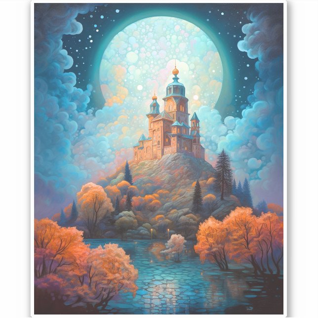 Fairy Tale Castle Fantasy Art (Front)