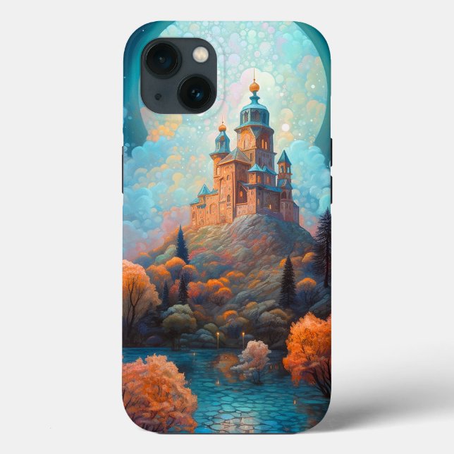 Fairy Tale Castle Fantasy Art Case-Mate iPhone Case (Back)