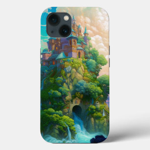 Fairy Tale Castle Fantasy Art iPhone 13 Case