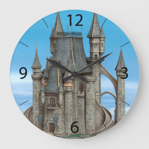 Fairy Tale Castle Large Clock
