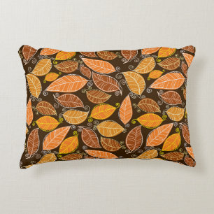 Fairy-tale Castle, Modern Oil Landscape. Decorative Cushion