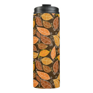 Fairy-tale Castle, Modern Oil Landscape. Thermal Tumbler