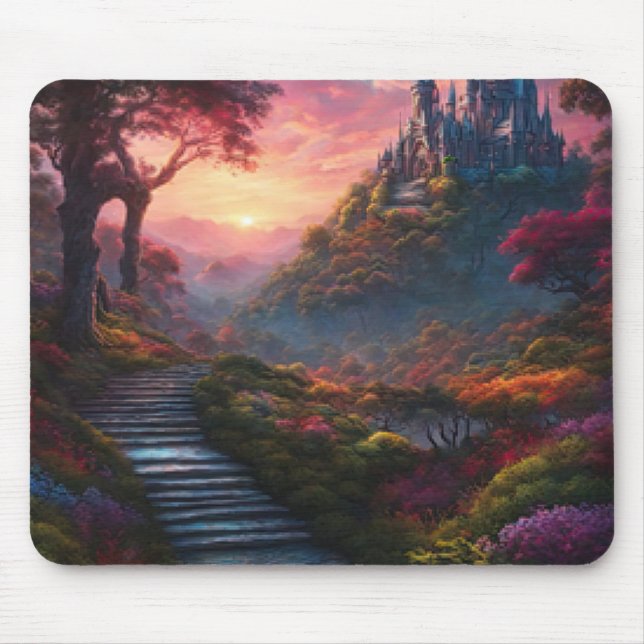 Fairy Tale Castle Mouse Pad (Front)