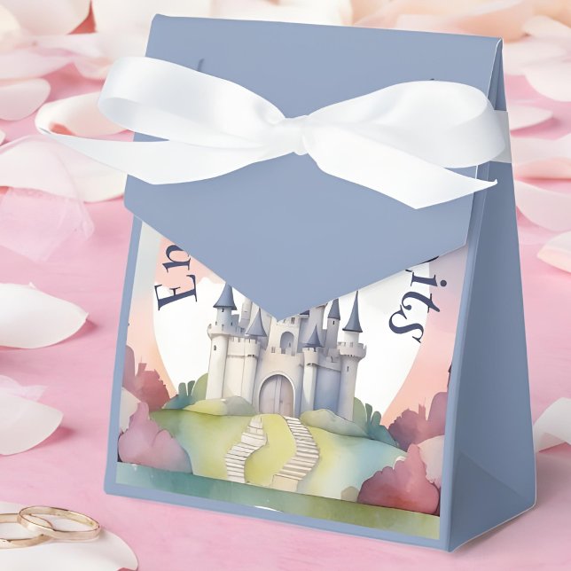 Fairy Tale Castle Party Favour Box (Creator Uploaded)