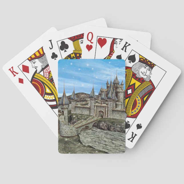 Fairy Tale Castle Playing Cards (Back)