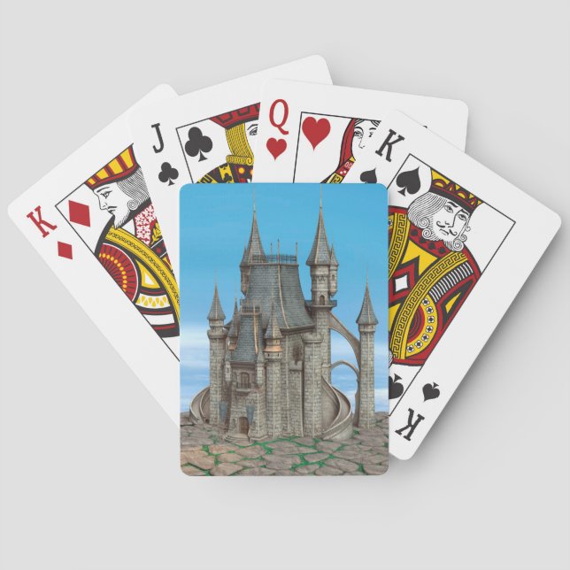 Fairy Tale Castle Playing Cards (Back)