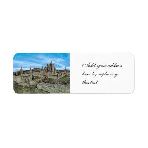 Fairy Tale Castle Return Address Label
