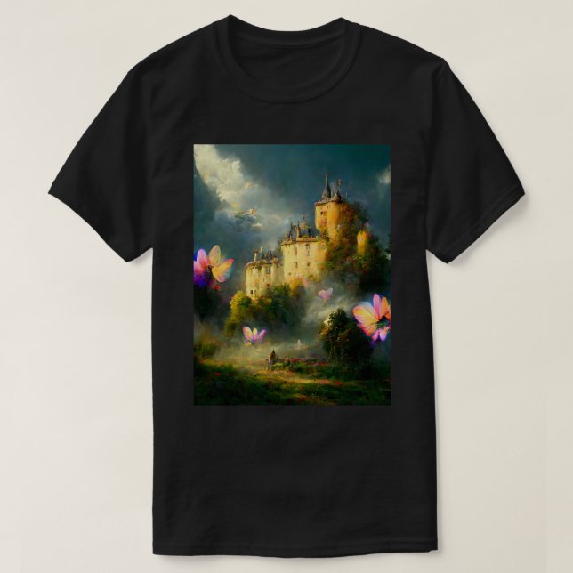 Fairy tale castle T-Shirt (Design Front)
