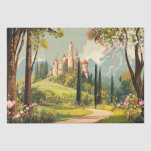 Fairy Tale Castle Tissue Paper