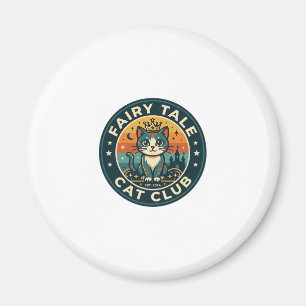 Fairy Tale Cat Cute Kitty Design - Fairy Tale Cat Magnet
