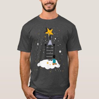 Fairy Tale Dreamy Surreal Reach For The Stars Pyja T-Shirt