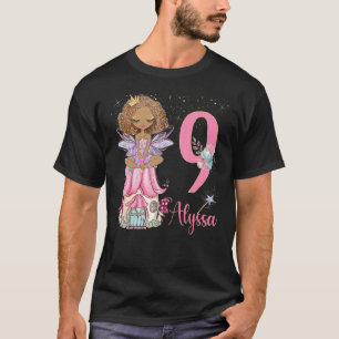 Fairy Tale Fairies Princess Birthday Party 1st 4th T-Shirt