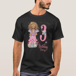 Fairy Tale Fairies Princess Birthday Party 1st 4th T-Shirt