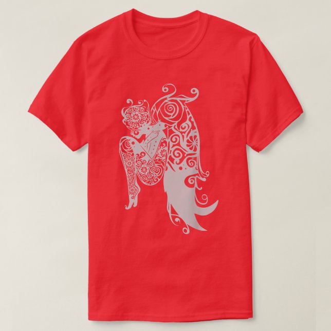 Fairy Tale Fantasy Cute Mandala Top  (Design Front)