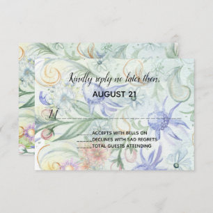 Fairy tale Garden Wedding Invitation