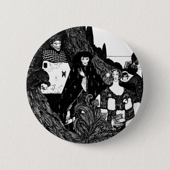 Fairy Tale - Illustration 2 6 Cm Round Badge (Front)