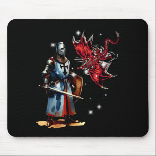 Fairy Tale Knight Children's Knight Armor Fairy Ta Mouse Pad