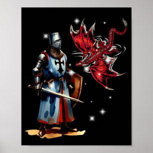 Fairy Tale Knight Children's Knight Armor Fairy Ta Poster
