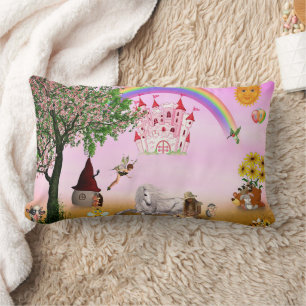 Fairy tale lumbar cushion