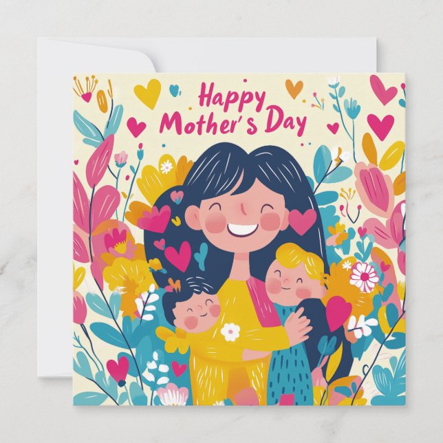 Fairy Tale Mother’s Day Card (Front)