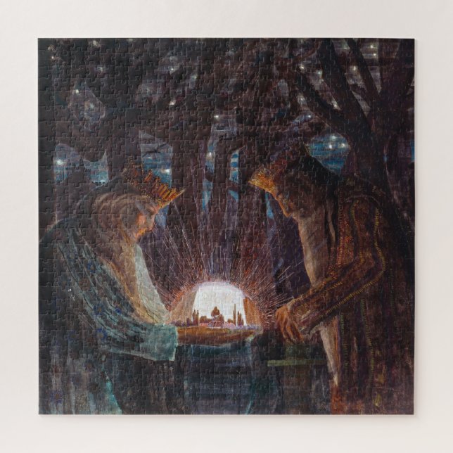 Fairy Tale of Kings | Mikalojus Ciurlionis | Jigsaw Puzzle (Vertical)
