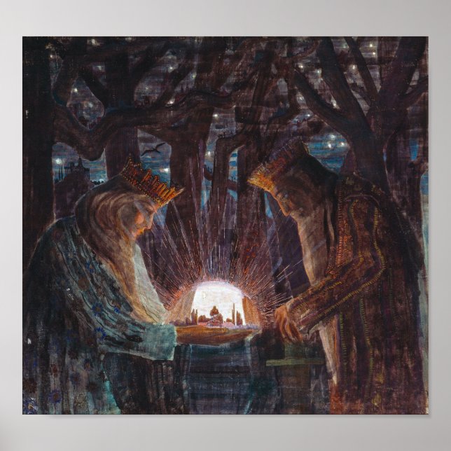 Fairy Tale of Kings | Mikalojus Ciurlionis | Poster (Front)