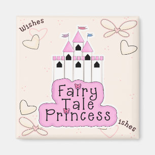 Fairy Tale Princess Castle Design Magnet