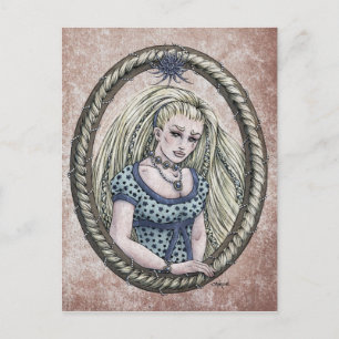 Fairy Tale "Rapunzel" Fantasy Art Postcard #1