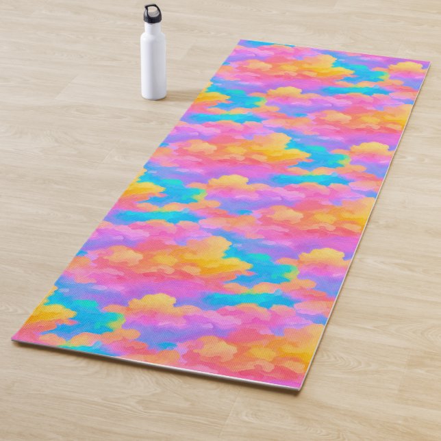 Fairy Tale Skies Yoga Mat (In Situ)