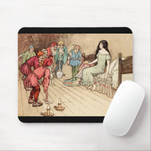 Fairy Tale Snow White Mouse Pad