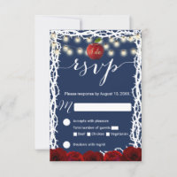 Fairy Tale Snow White Princess Navy Blue RSVP