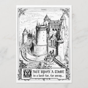 Fairy Tale Storybook Wedding Invitations