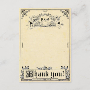 Fairy Tale Storybook Wedding Thank You Cards