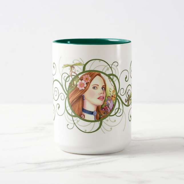 Fairy Tale Two-Tone Coffee Mug (Center)