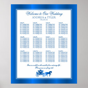 Fairy Tale Wedding Carriage Seating Chart