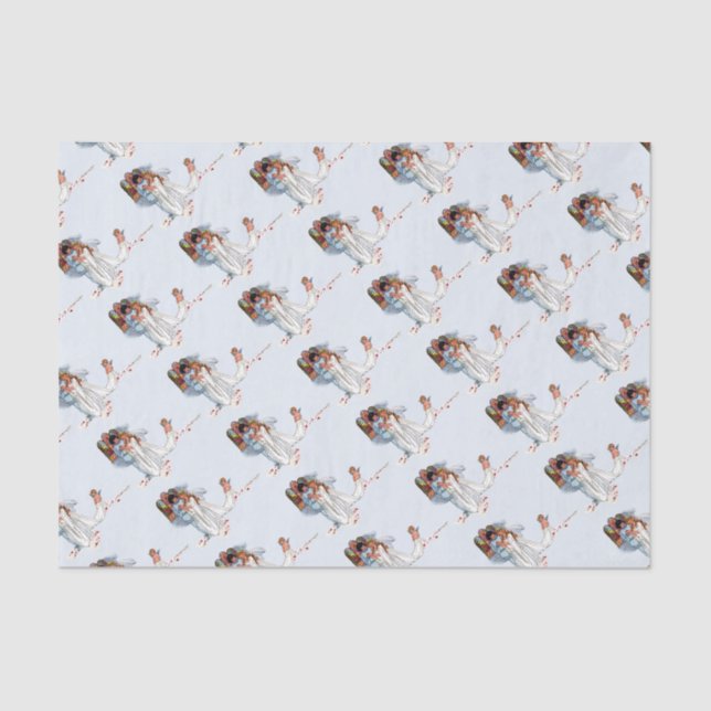 fairy tale wedding tissue paper (Front)