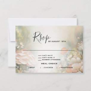 Fairy Tale Woodland Fairycore Romance RSVP Card
