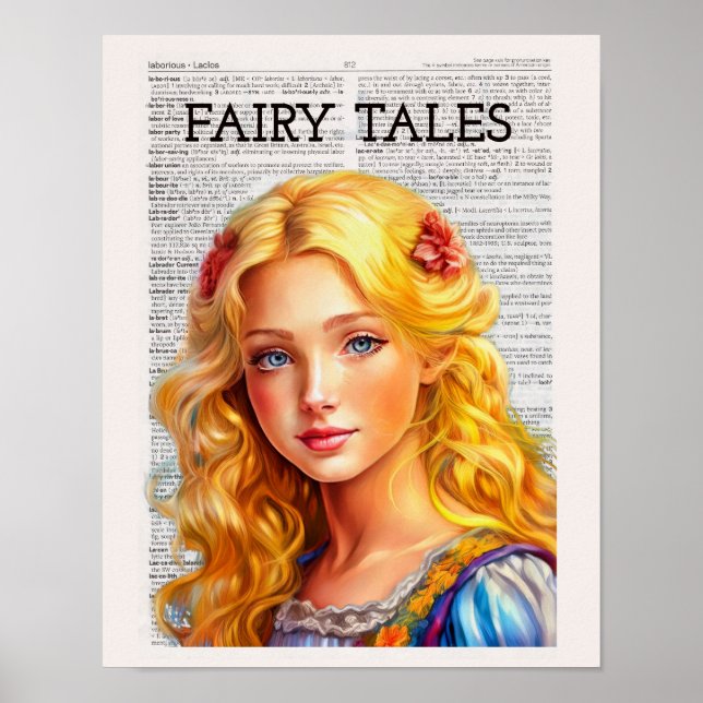 Fairy tales art poster (Front)