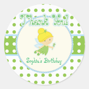 Fairy Thank You Stickers