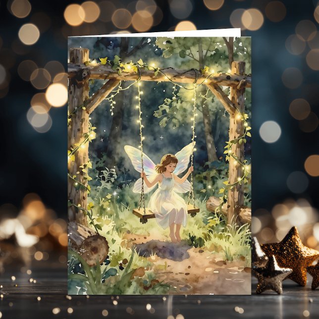 Fairy Themed Girl's Birthday Card (Creator Uploaded)