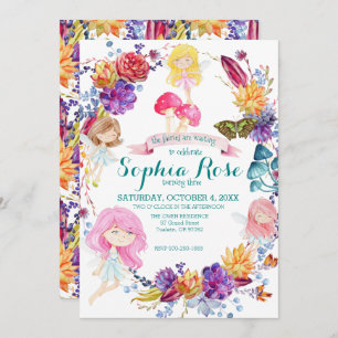 Fairy Themed Party Invitation