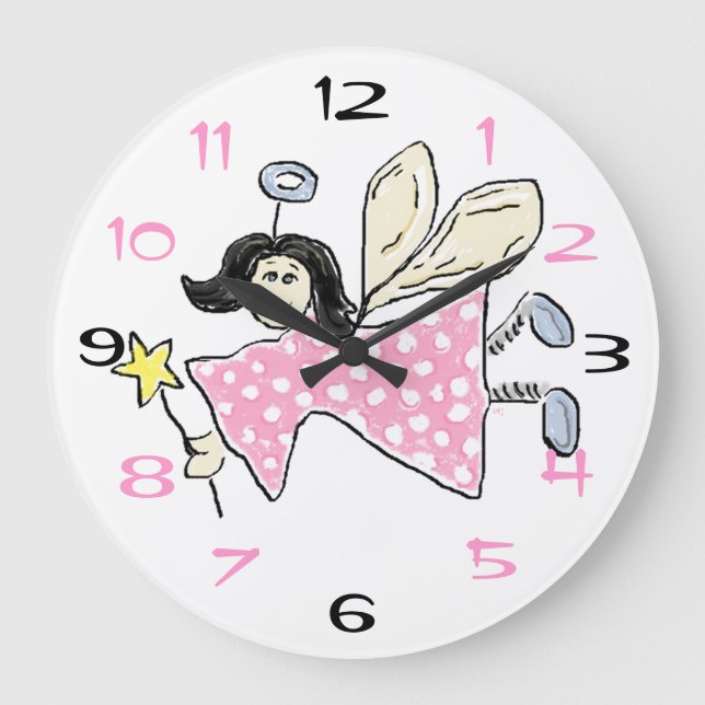 Fairy Time Large Clock (Front)