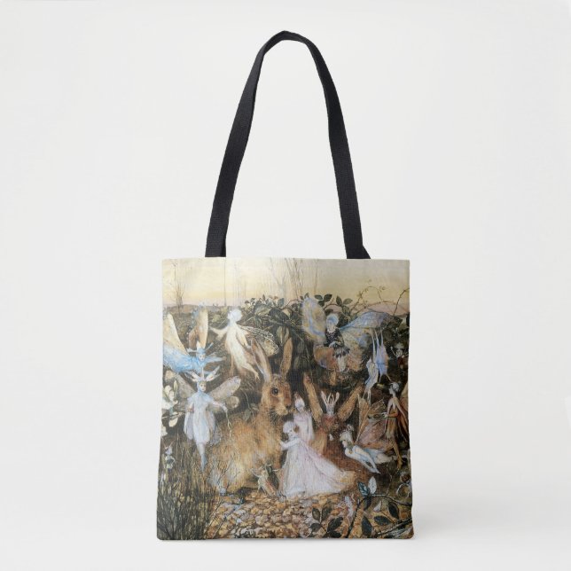 Fairy Twilight by John Anster Fitzgerald Tote Bag (Front)