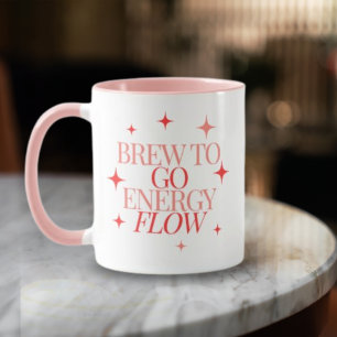 Fairy Two Toned Brew To Go Energy Flow Coffee Mug