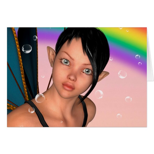 Fairy under Rainbow (Front Horizontal)