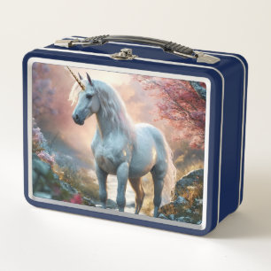 Fairy Unicorn  Metal Lunch Box